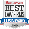 Best Law Firms 2016 Badge